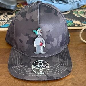 Mr Kash Camouflage Snapback Hat with Unique Patch